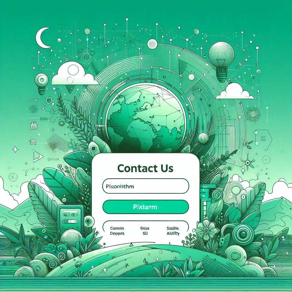 Contact Us Illustration - Pixorithm